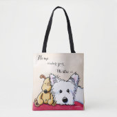 KiniArt Ditto en Pudge Tote Bag (Voorkant)