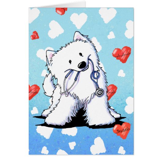 KiniArt Doctor Samoyed (Voorkant)