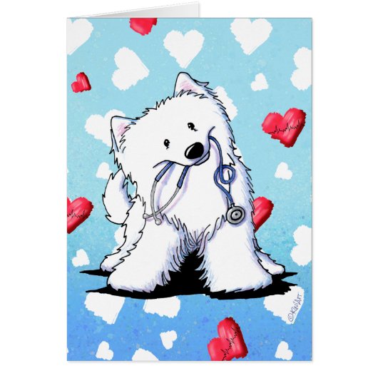 KiniArt Doctor Samoyed (Voorkant)