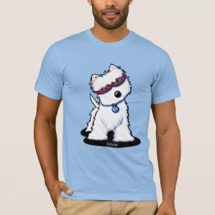 KiniArt Doggles Westie T-shirt