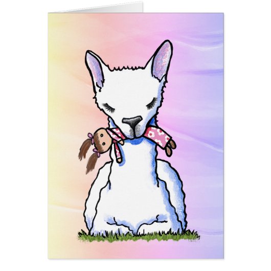 KiniArt Dolly Llama (Voorkant)