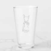 KiniArt Dolly Llama Glas (Achterkant)