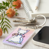 KiniArt Dolly Llama Sleutelhanger (Voorkant Rechts)