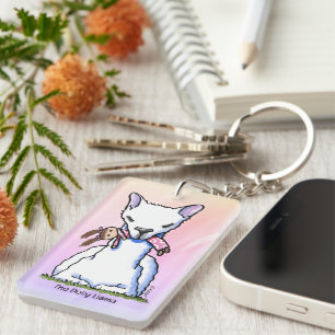 KiniArt Dolly Llama  Sleutelhanger