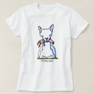 KiniArt Dolly Llama T-shirt