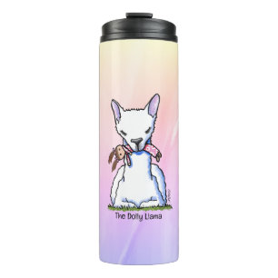 KiniArt Dolly Llama Thermosbeker