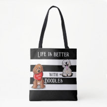 KiniArt DoodleMoji Boodschappentas