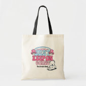 KiniArt Doorgaan met Westie T-Shirt Tote Bag (Voorkant)