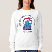KiniArt Dragon kerstshirt Trui (Voorkant)