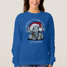 KiniArt Elephant-kerstshirt