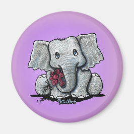 KiniArt Elephant Magnet