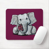 KiniArt Elephant Mousepad Muismat (Met muis)