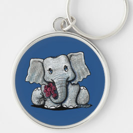 KiniArt Elephant Sleutelhanger