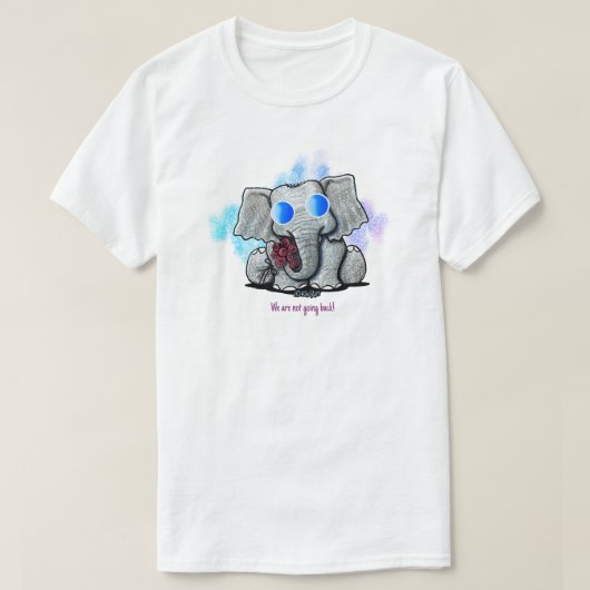 KiniArt Elephant T-Shirt (Design voorkant)
