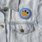 KiniArt Falafel Sandwich Ronde Button 5,7 Cm (In situ)
