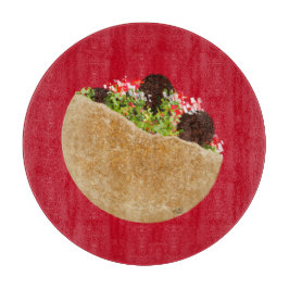 KiniArt Falafel Sandwich Snijplank