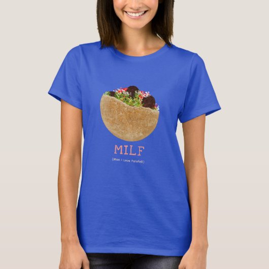 KiniArt Falafel Sandwich T-Shirt (Voorkant)