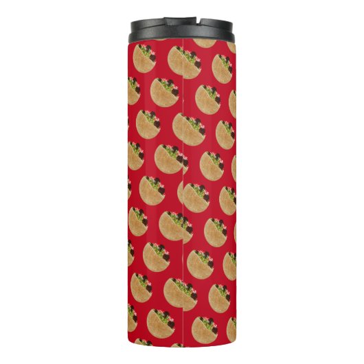 KiniArt Falafel Sandwich Thermosbeker (Achterkant)