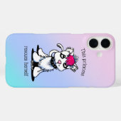 KiniArt Feminine AF iPhone Case (Achterkant (horizontaal))