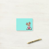 KiniArt Festive Yorkie Terrier Post-it® Notes (Op bureau)