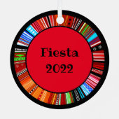 KiniArt Fiesta Westie Metalen Ornament (Achterkant)