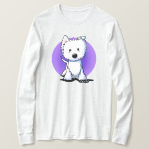 KiniArt Floppy Ear Westie T-shirt