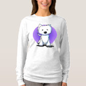 KiniArt Floppy Ear Westie T-shirt (Voorkant)