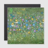 KiniArt Floral Garden Birds and Butterflies (Voorkant / Achterkant)