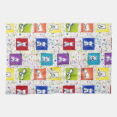 KiniArt Flowerbox Westies Theedoek (Horizontaal)