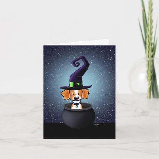 KiniArt Frans Bretagne Halloween Kaart (Voorkant)