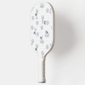 KiniArt Frenchies en Daisies Pickleball Paddle (Links)