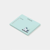 KiniArt gekilte website notitieblok Post-it® Notes (Schuin)