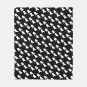 KiniArt Ghosts Fleece Deken (Voorkant)