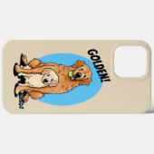 KiniArt Golden Retriever Case-Mate iPhone Case (Achterkant (horizontaal))