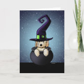 KiniArt Goldendole Halloween Kaart (Voorkant)