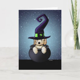 KiniArt Goldendole Halloween Kaart