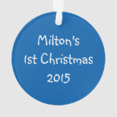 KiniArt Goldendole Ornament (achterkant)