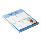 KiniArt Goldendoodle Planner Notitieblok (Schuin)