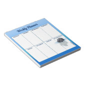 KiniArt Goldendoodle Planner Notitieblok (Schuin)