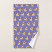 KiniArt Goldendoodle Puppy Bad Handdoek (Handdoek)