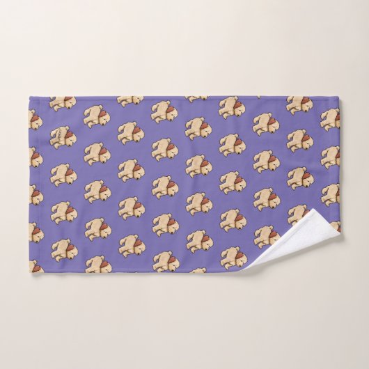KiniArt Goldendoodle Puppy Bad Handdoek (Handdoek)