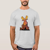 KiniArt Groovy Eland T-Shirt (Voorkant)