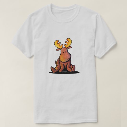 KiniArt Groovy Eland T-Shirt (Design voorkant)
