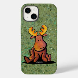 KiniArt Groovy Moose Case-Mate iPhone 14 Hoesje