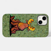 KiniArt Groovy Moose Case-Mate iPhone Case (Achterkant (horizontaal))