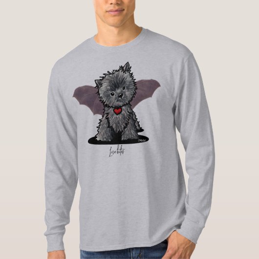 KiniArt Halloween Affenpinscher T-Shirt (Voorkant)