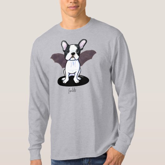 KiniArt Halloween Frenchie T-Shirt (Voorkant)