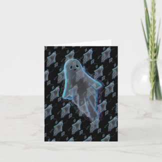 KiniArt Halloween Geesten Kaart