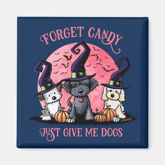 KiniArt Halloween Trio Magneet (Voorkant)