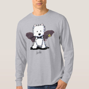 KiniArt Halloween Westie Terrier T-Shirt
